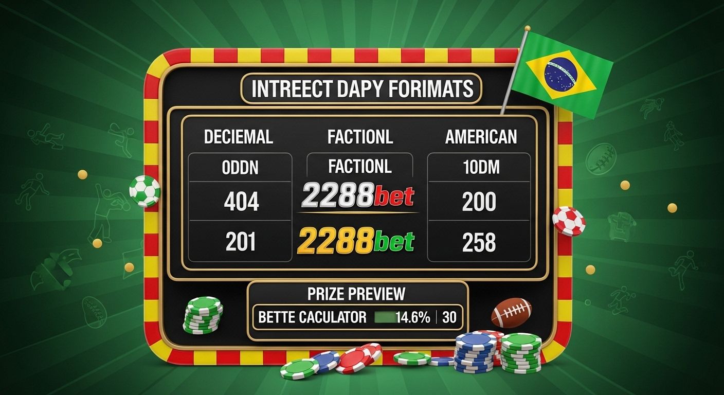 Formatos de probabilidades betting options