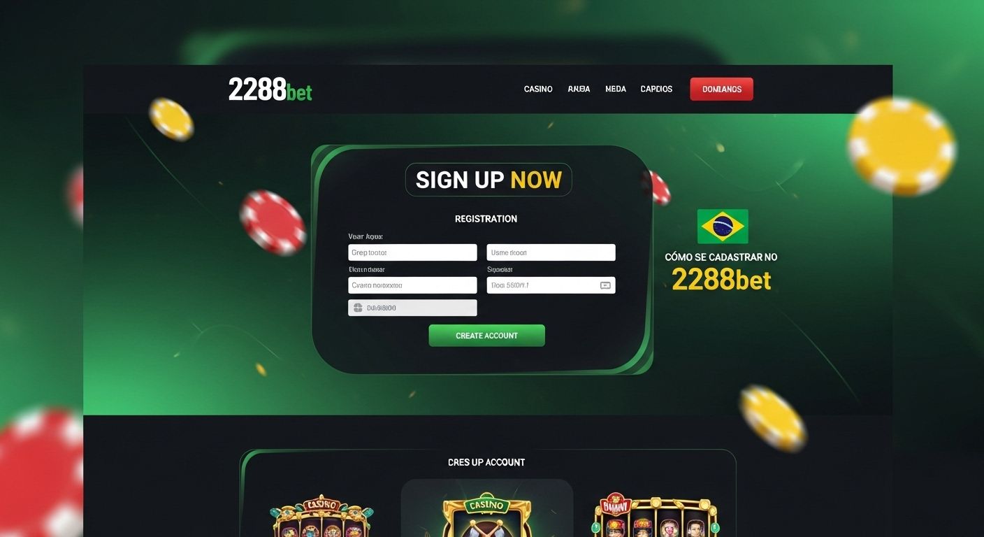 Como se inscrever casino account setup